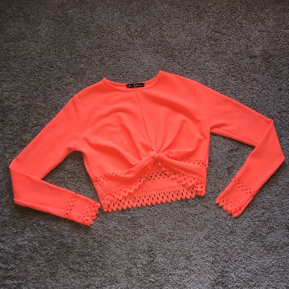Neon Crop Top - Picture 2 of 4